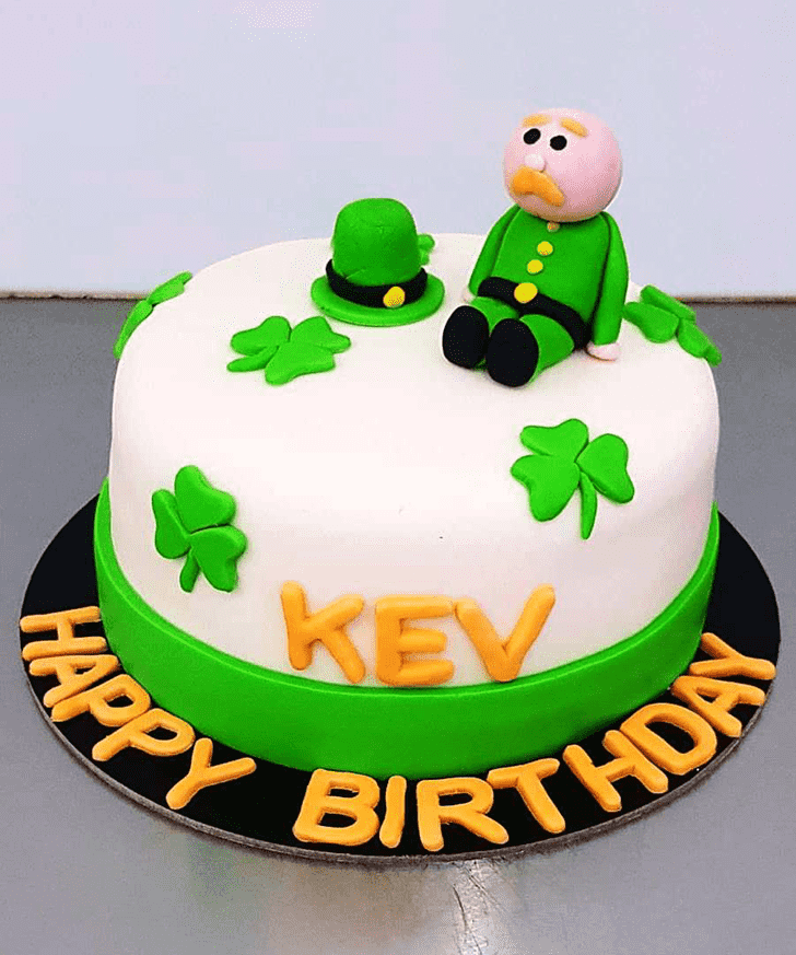 Delicate Leprechaun Cake