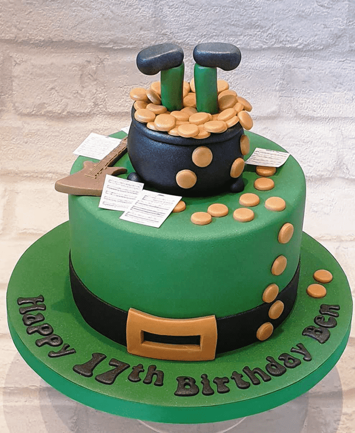 Delightful Leprechaun Cake