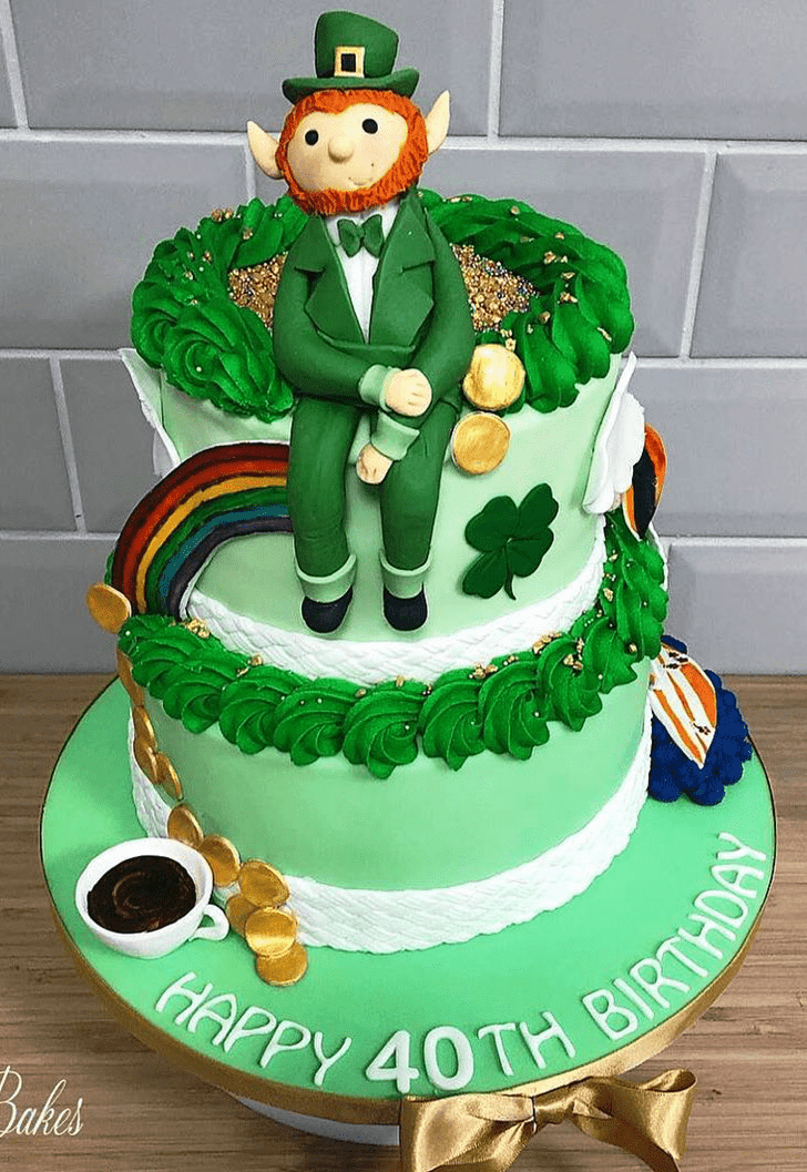 Nice Leprechaun Cake