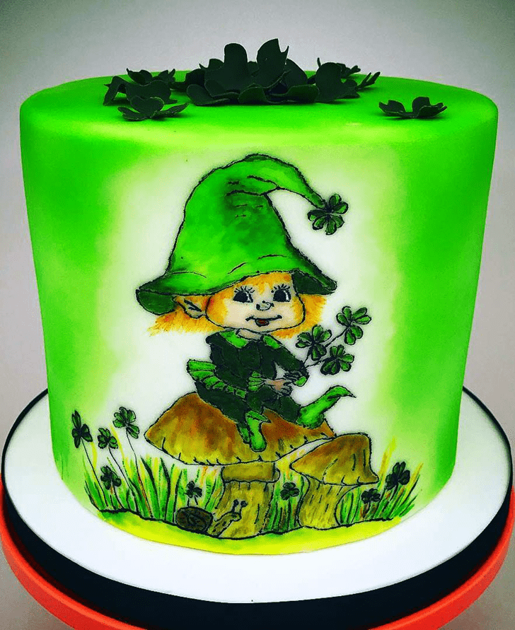 Radiant Leprechaun Cake