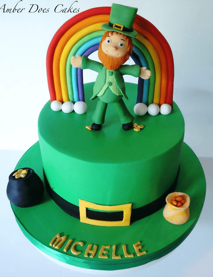 Shapely Leprechaun Cake