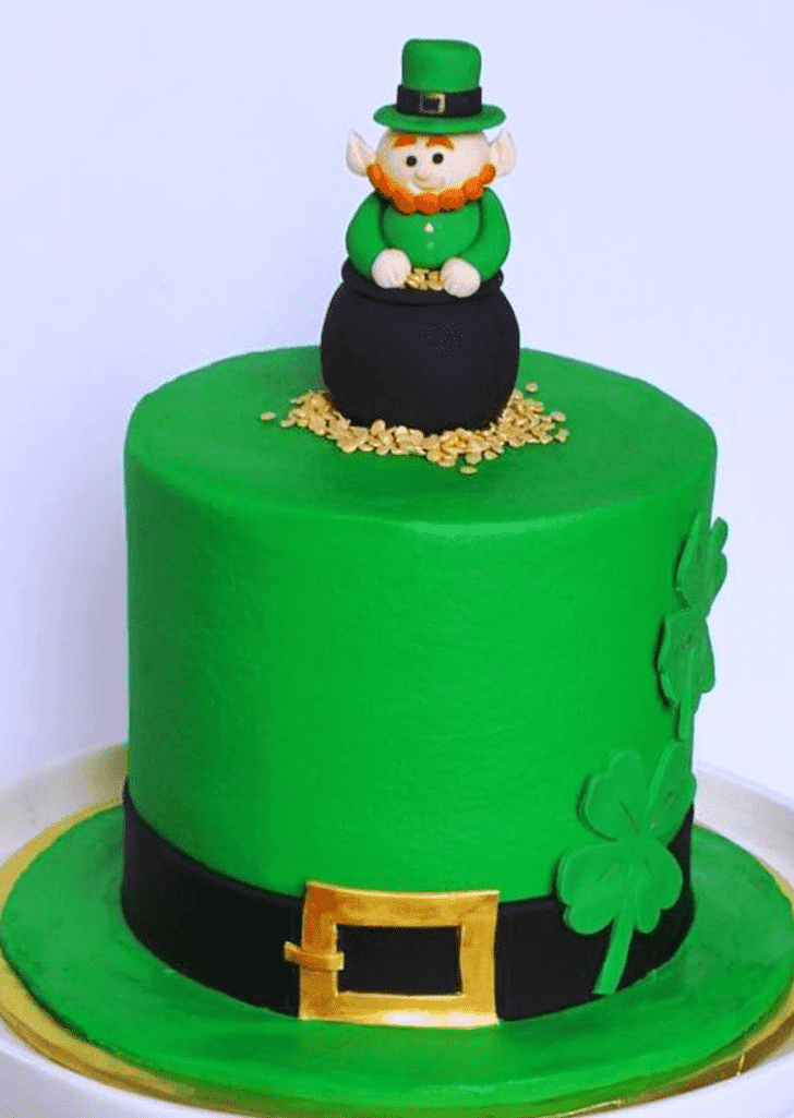 Wonderful Leprechaun Cake Design