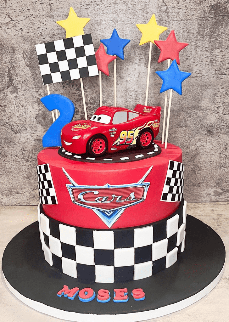 Lightning Mcqueen Birthday Cake Ideas Images (Pictures)