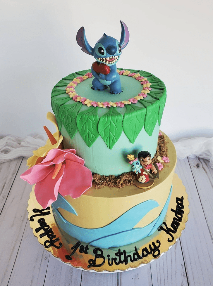 Captivating Lilo and Stitch Cake