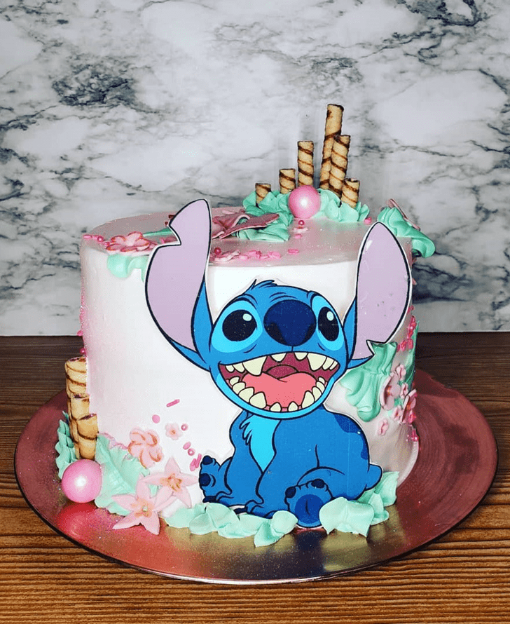Magnetic Lilo and Stitch Cake