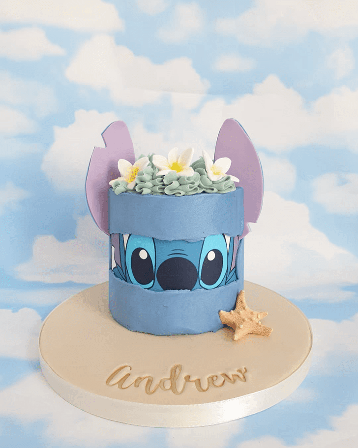 Mesmeric Lilo and Stitch Cake