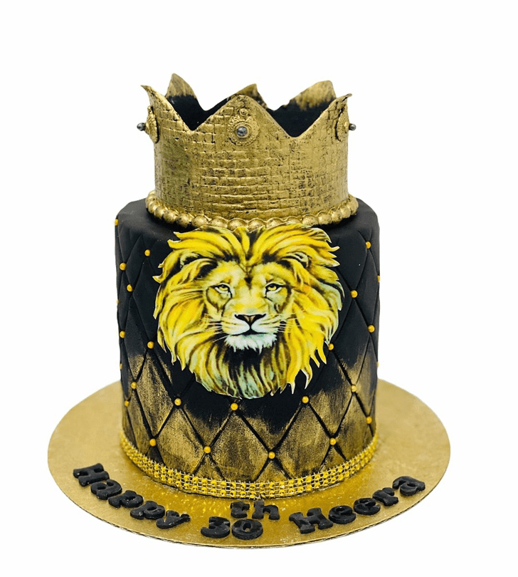 Magnificent Lion Cake