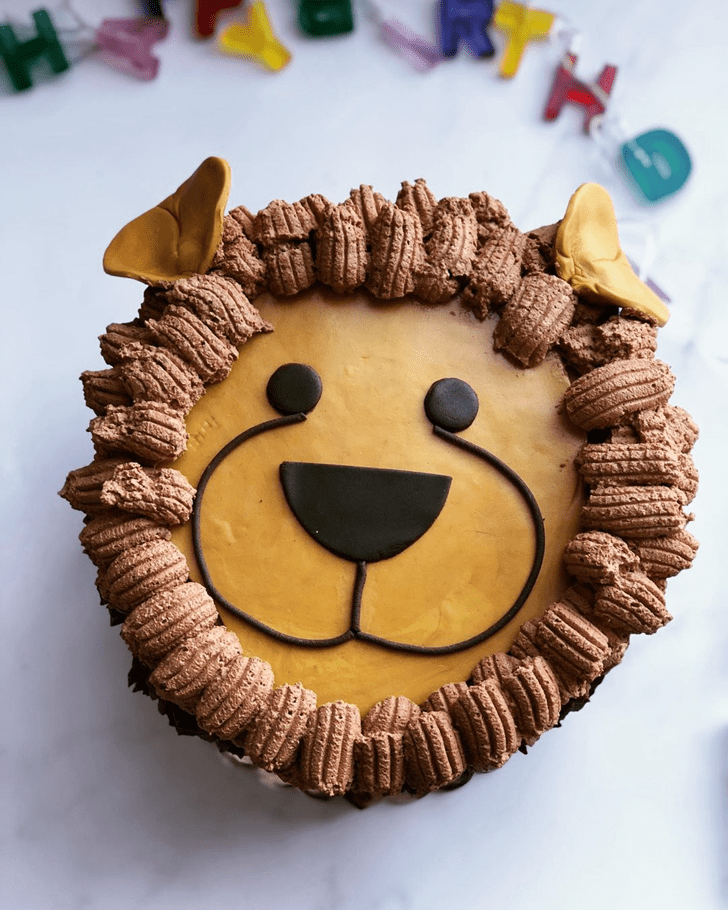 Refined Lion Cake