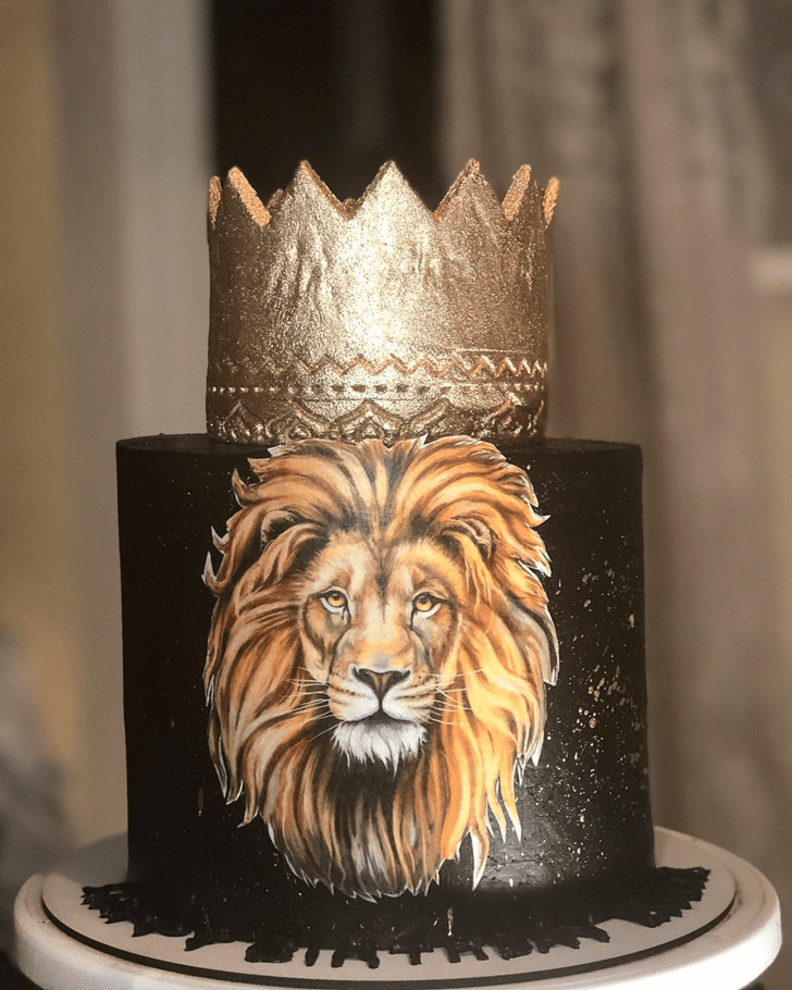 Splendid Lion Cake