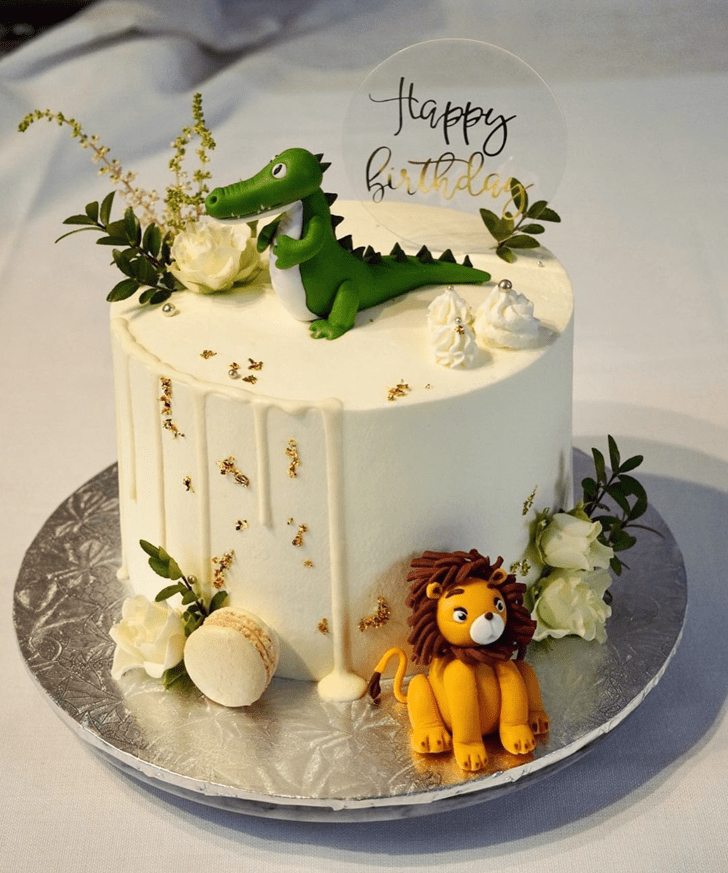 Wonderful Lion Cake Design