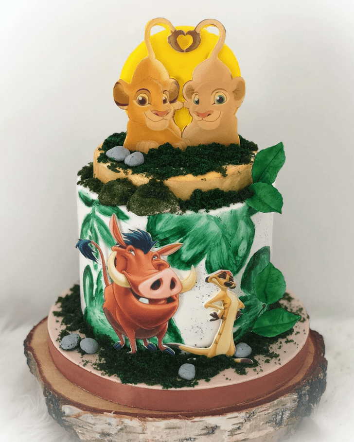 Alluring Lion King Cake