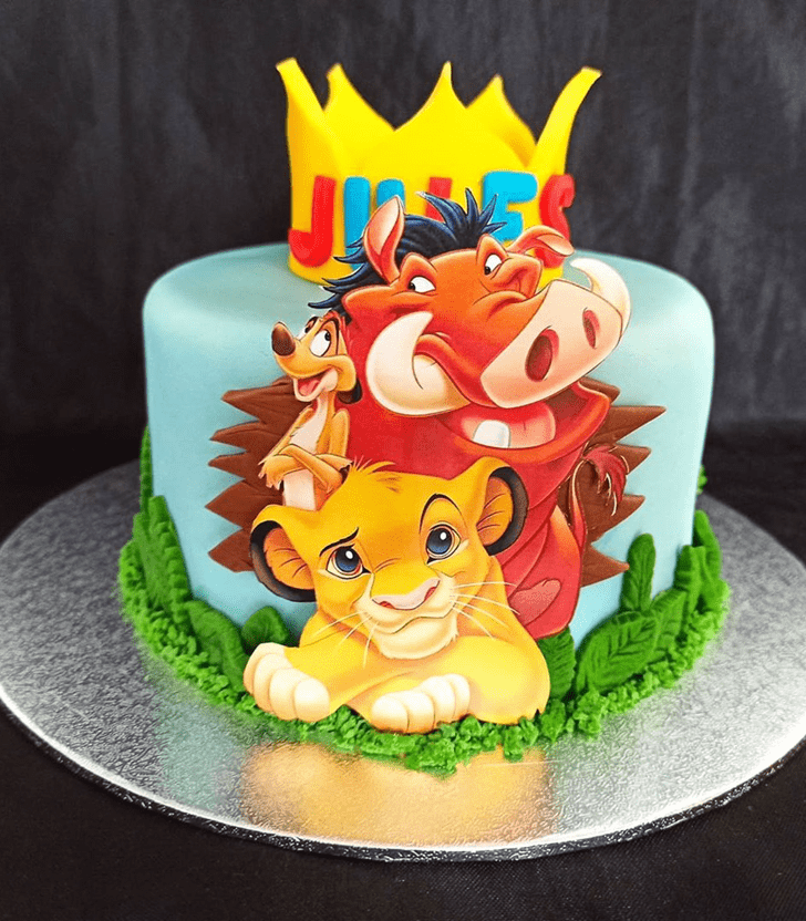 Divine Lion King Cake