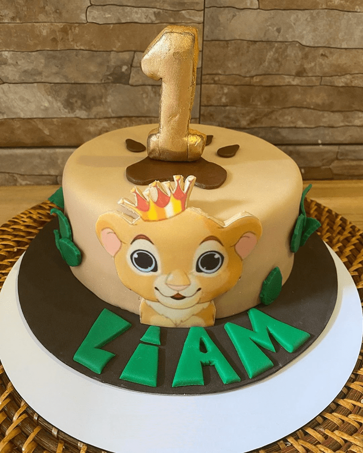 Excellent Lion King Cake