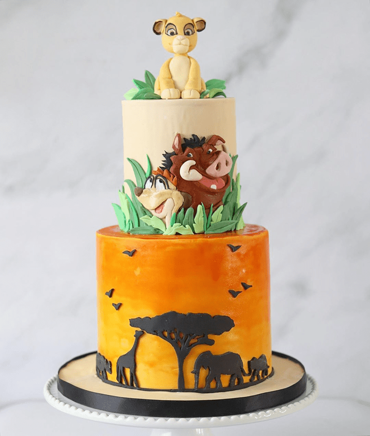 Fair Lion King Cake