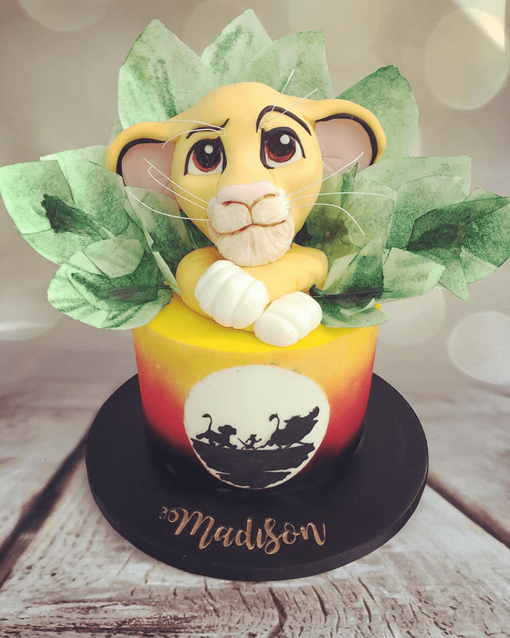 Handsome Lion King Cake