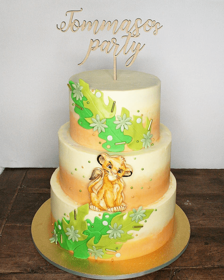 Marvelous Lion King Cake