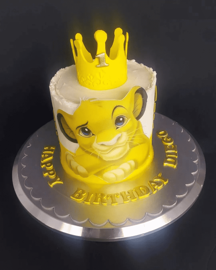 Admirable Lion Guard Cake Design