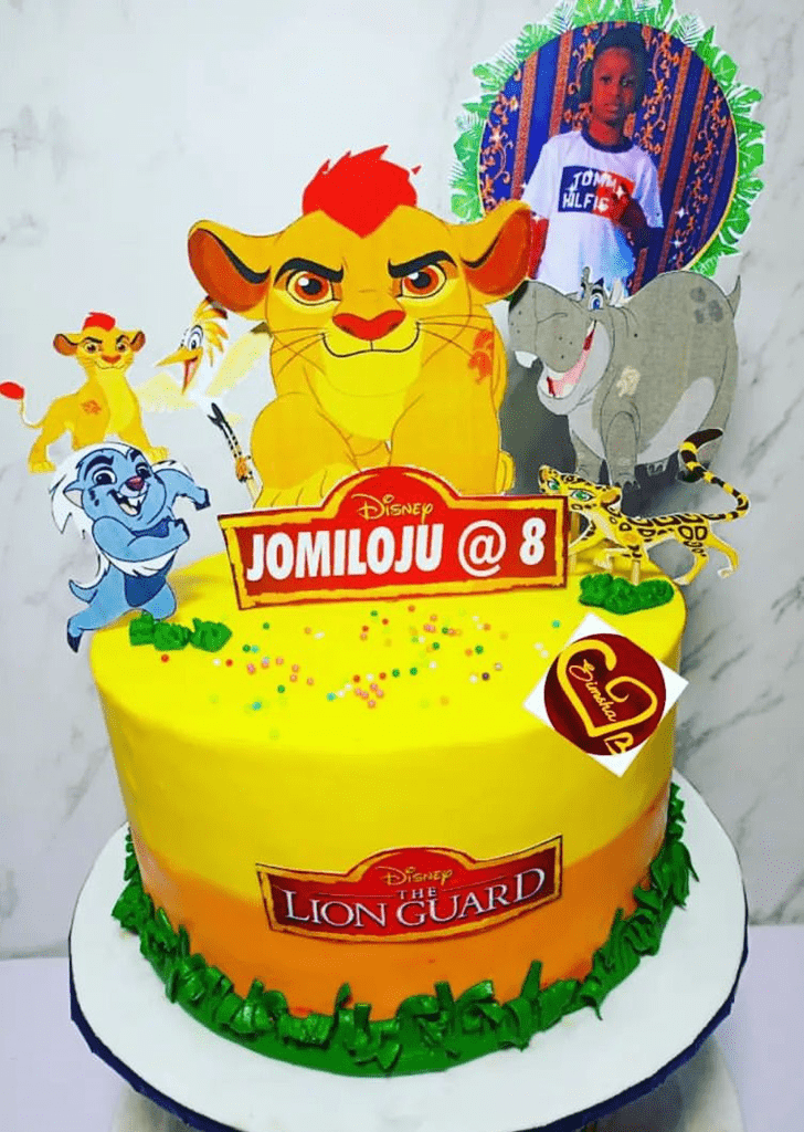 Beauteous Lion Guard Cake
