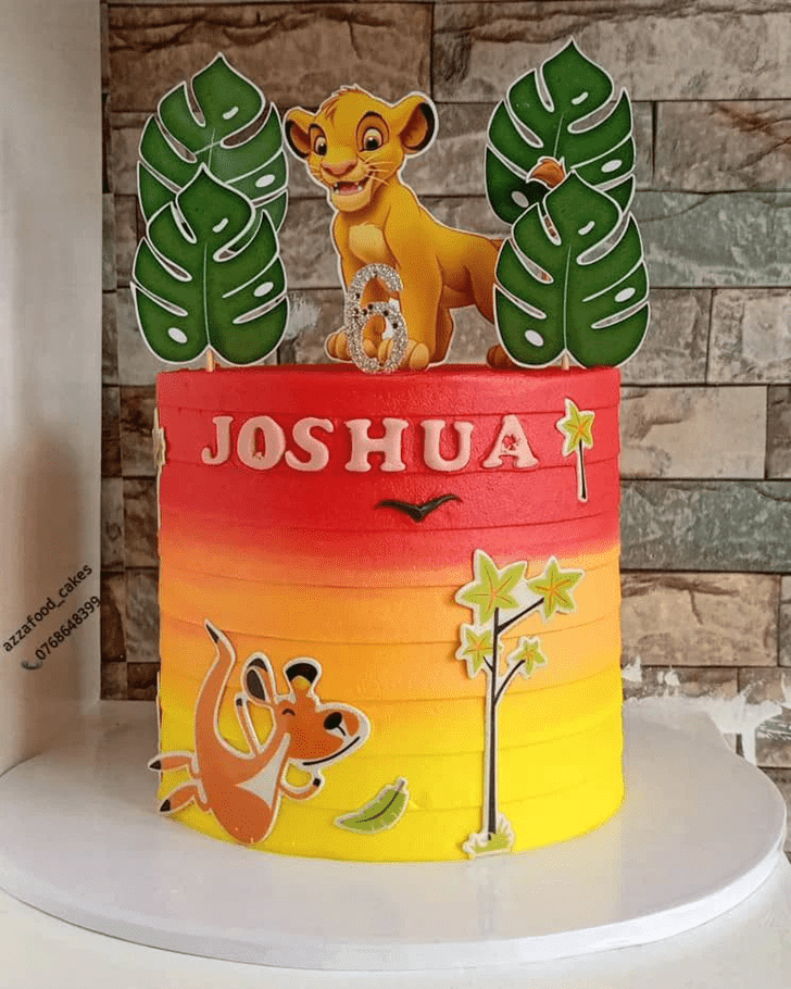 Excellent Lion Guard Cake