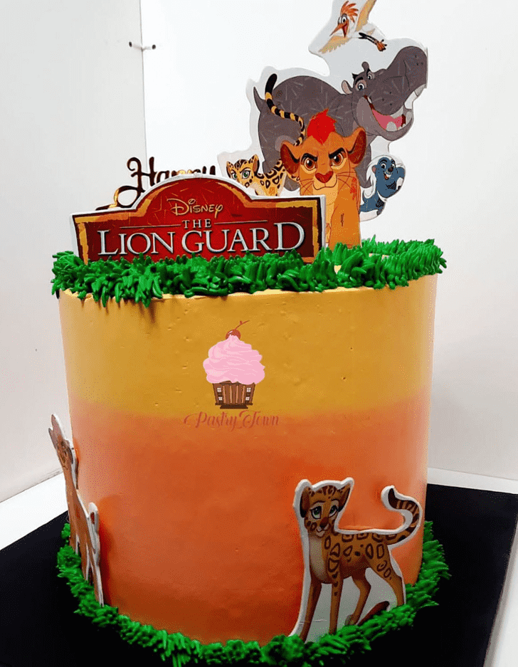 Good Looking Lion Guard Cake