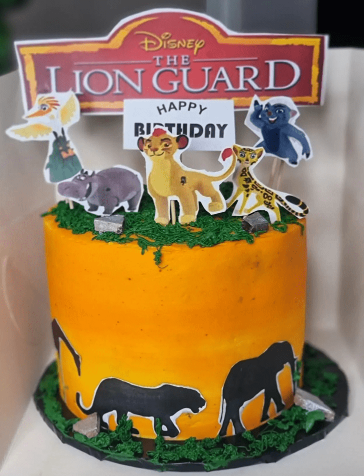 Marvelous Lion Guard Cake
