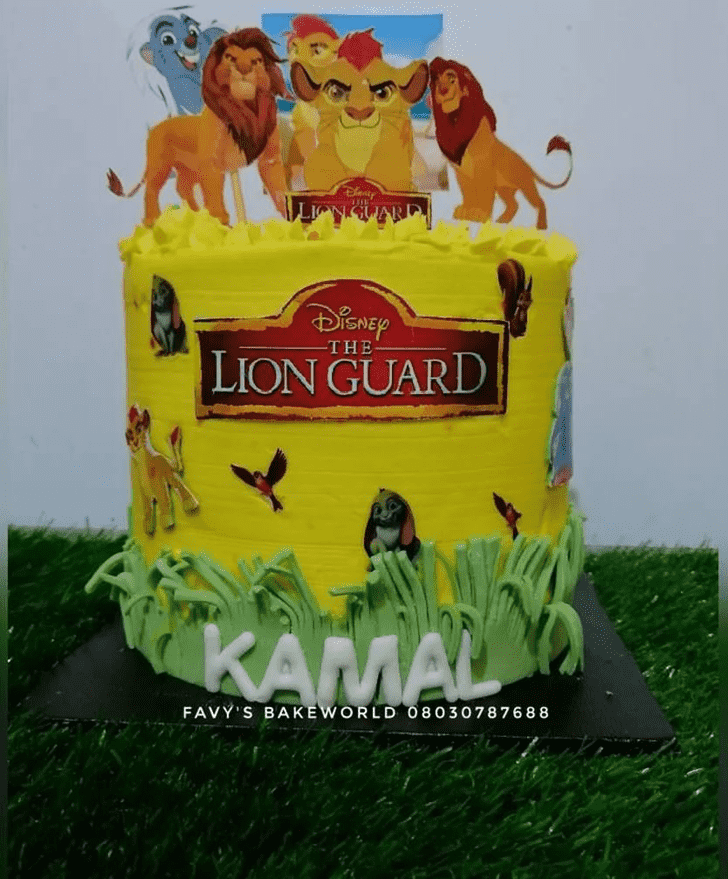 Refined Lion Guard Cake