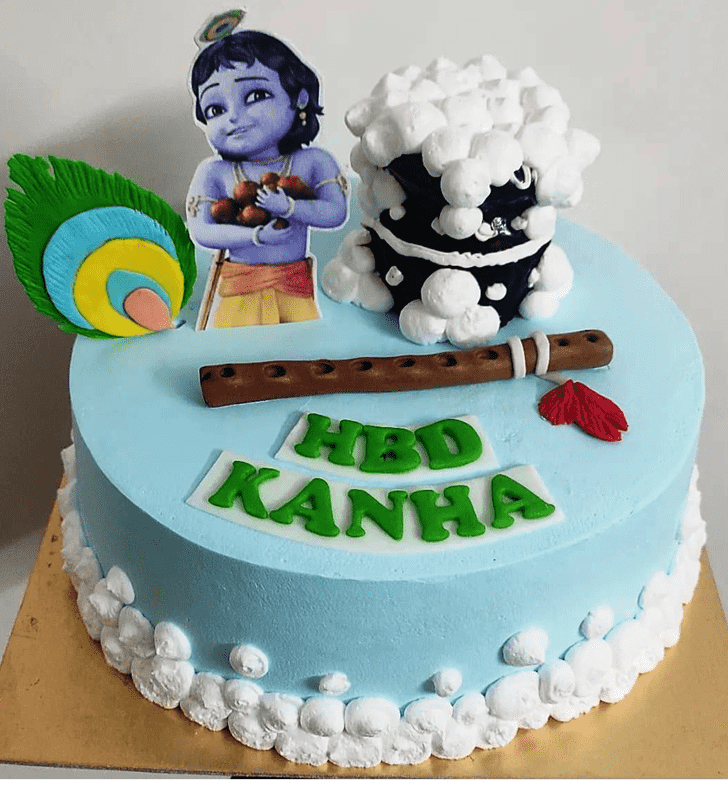 Handsome Little Krishna Cake