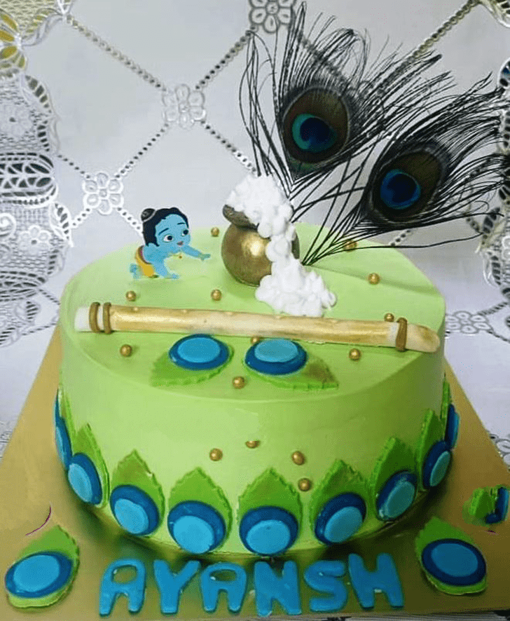 Magnificent Little Krishna Cake