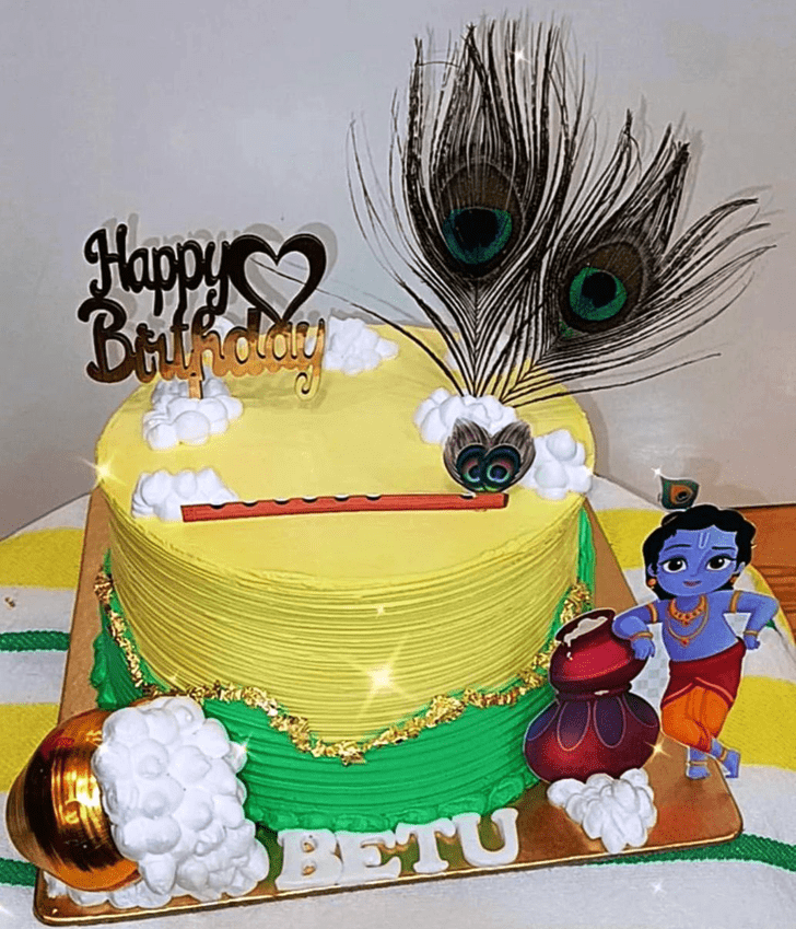 Nice Little Krishna Cake