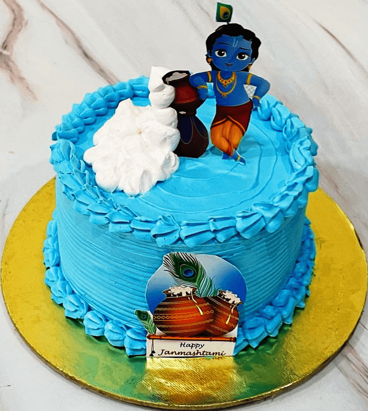 Shapely Little Krishna Cake