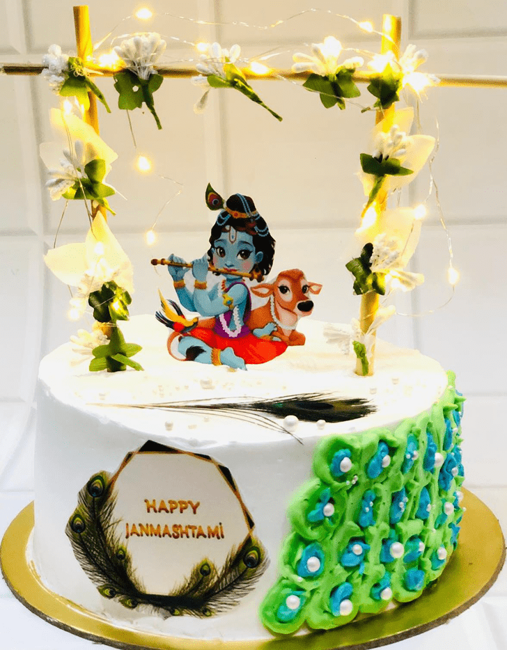 Slightly Little Krishna Cake