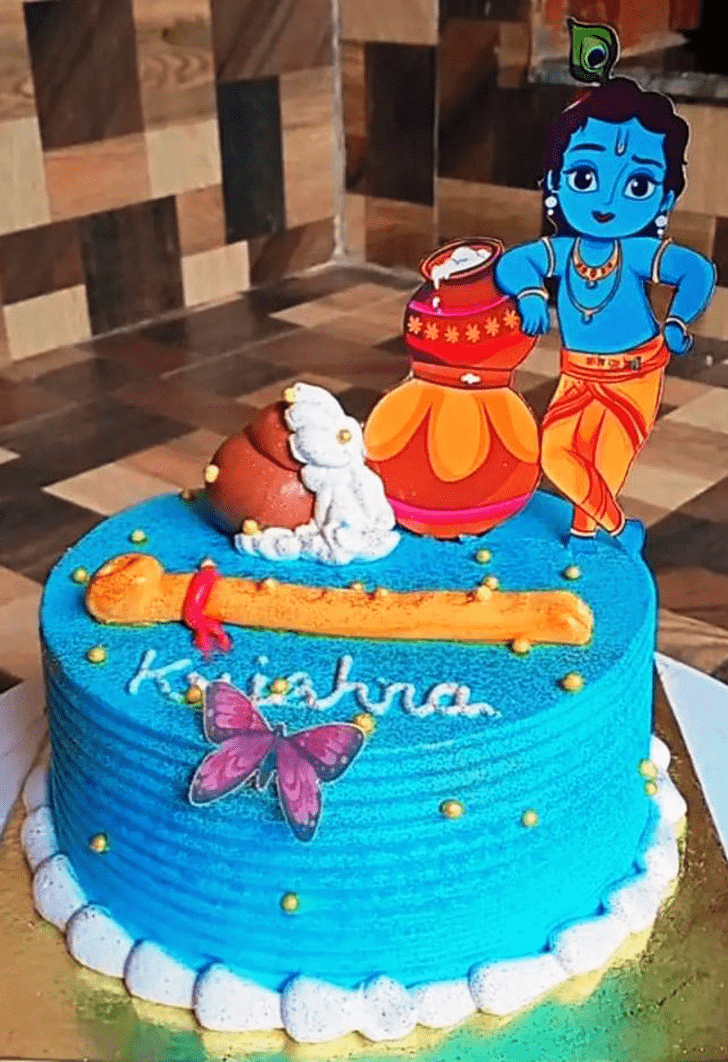 Splendid Little Krishna Cake