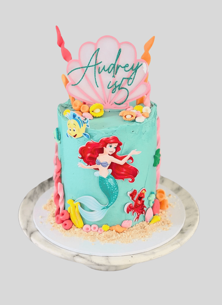 Bewitching Little Mermaid Cake