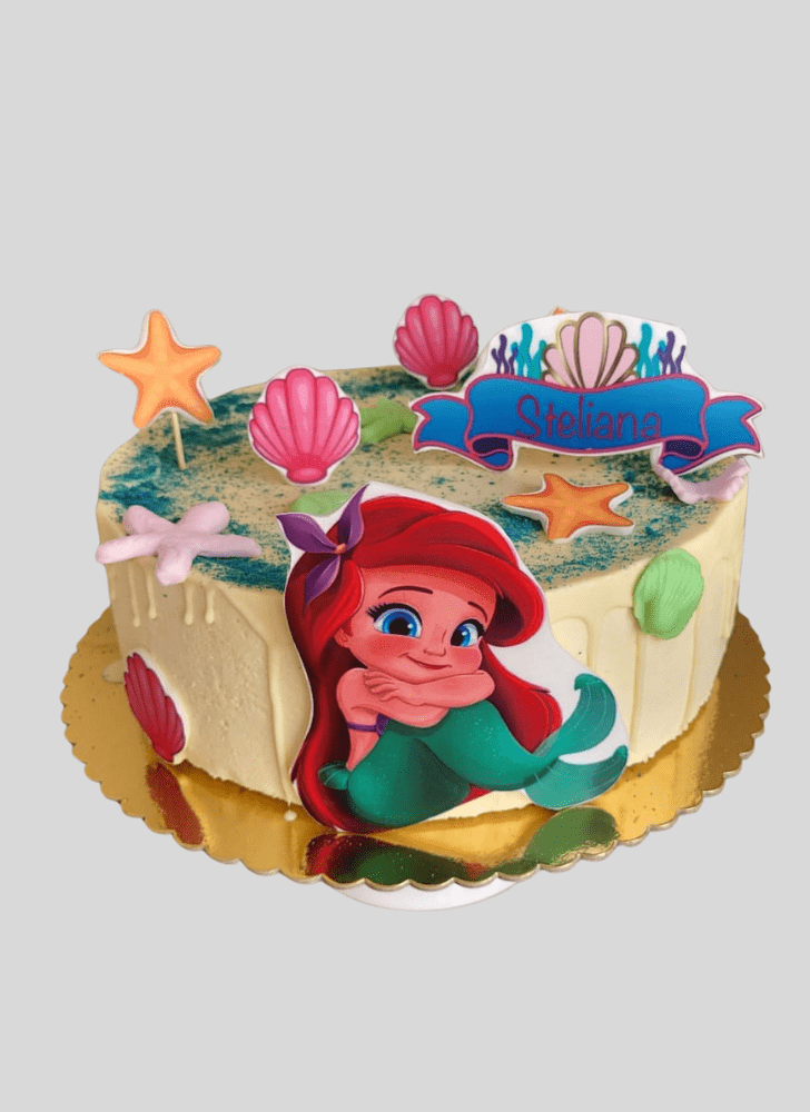 Captivating Little Mermaid Cake