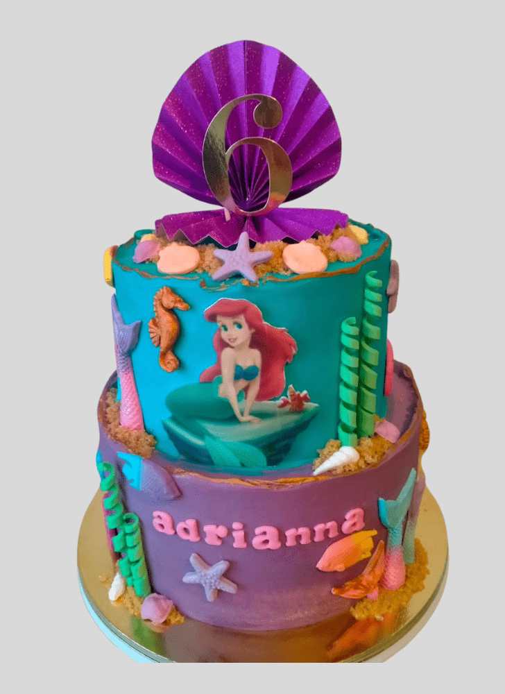 Divine Little Mermaid Cake