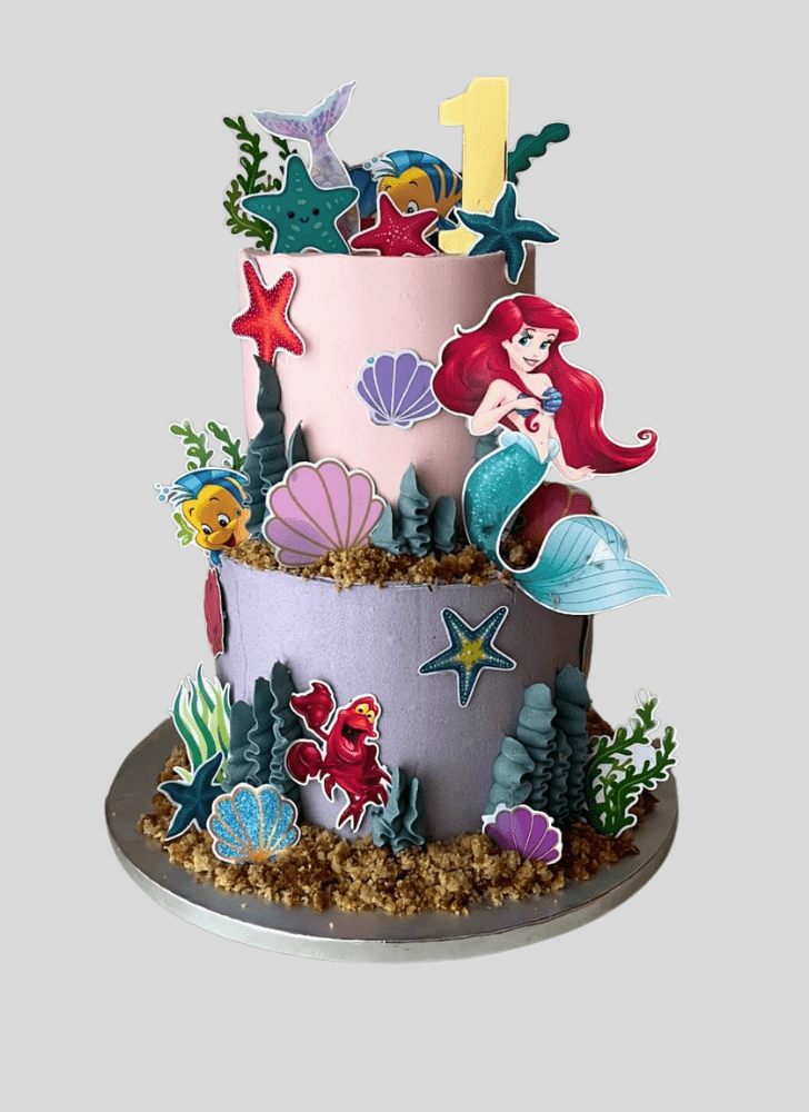 Fine Little Mermaid Cake