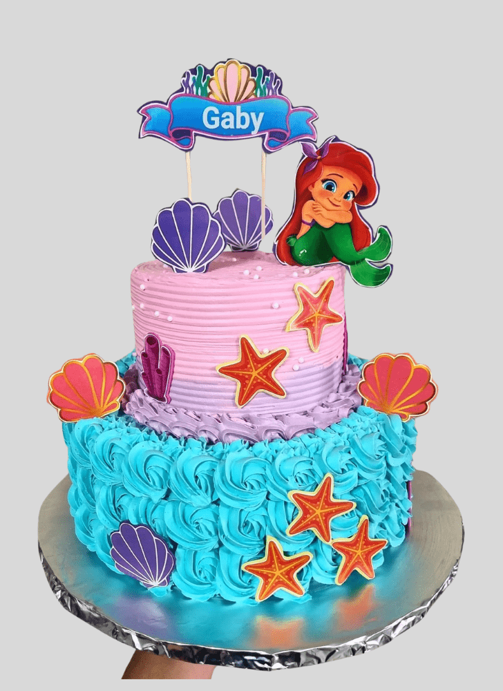 Pretty Little Mermaid Cake