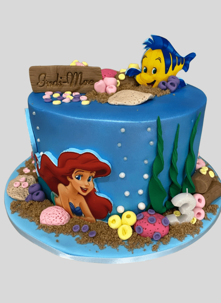 Splendid Little Mermaid Cake