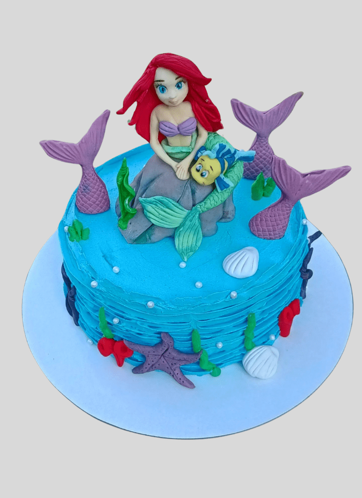 Superb Little Mermaid Cake