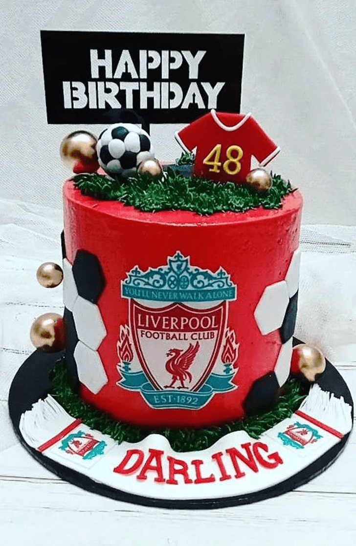 Admirable Liverpool Cake Design