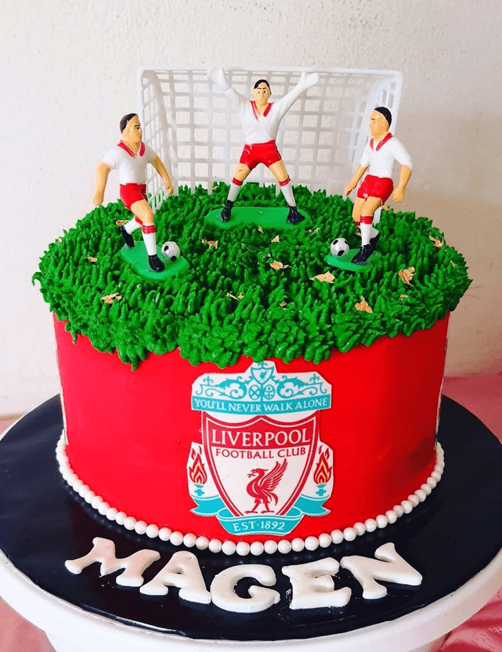 Adorable Liverpool Cake