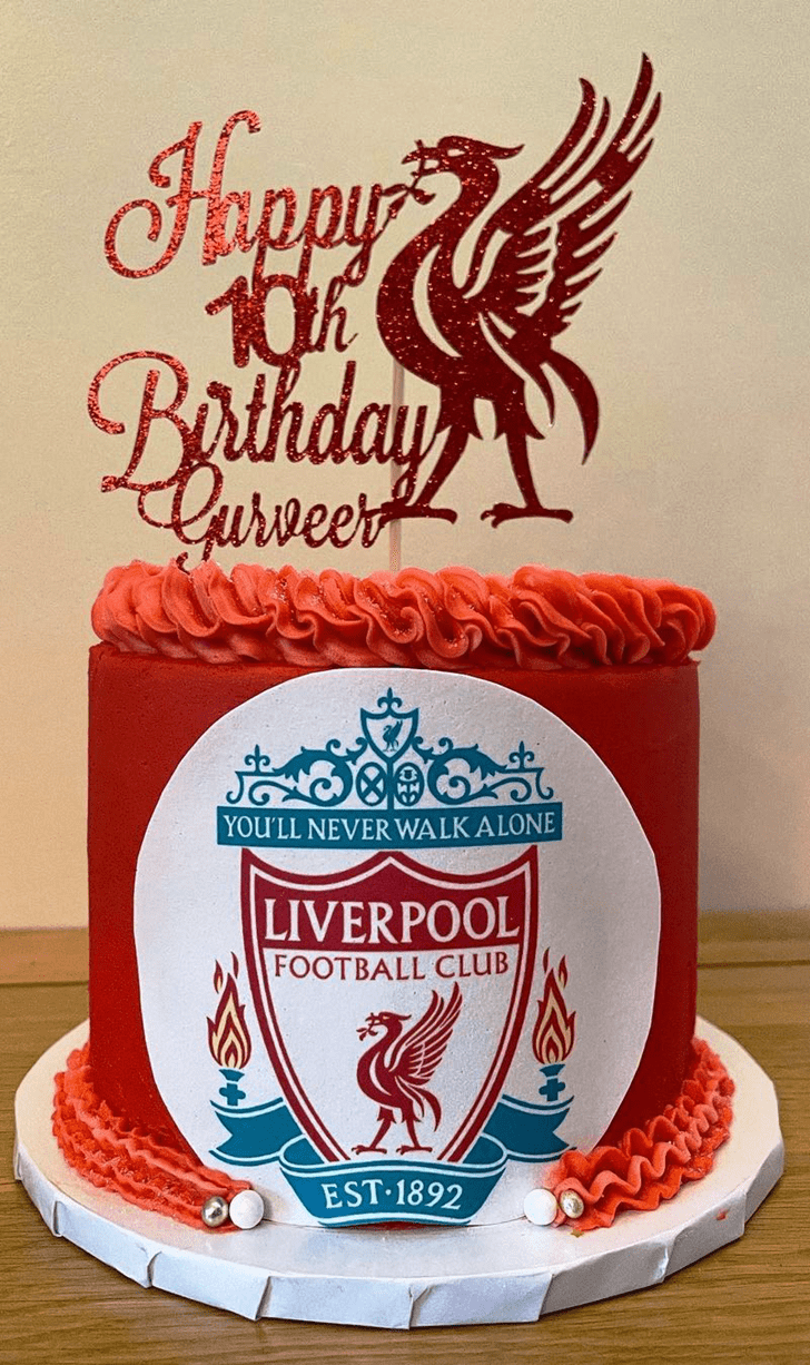 Alluring Liverpool Cake