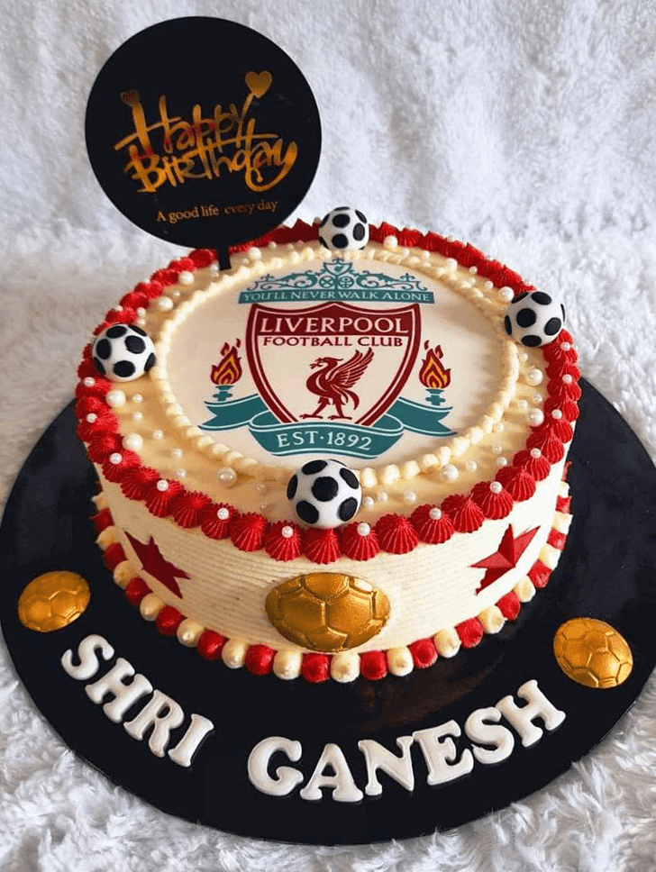 Bewitching Liverpool Cake