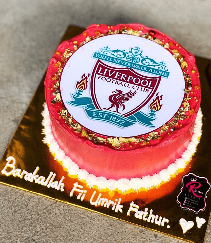 Cute Liverpool Cake