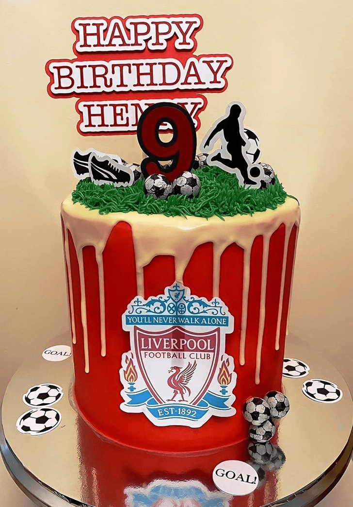 Handsome Liverpool Cake