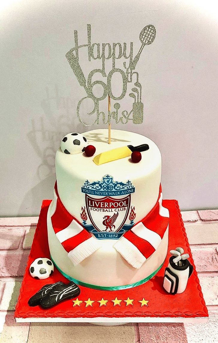 Lovely Liverpool Cake Design