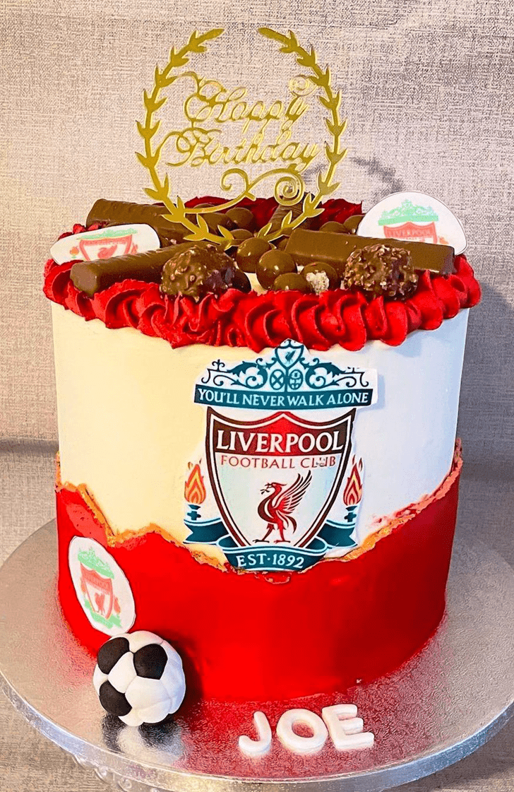 Stunning Liverpool Cake