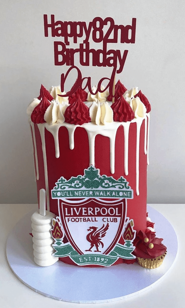 Wonderful Liverpool Cake Design