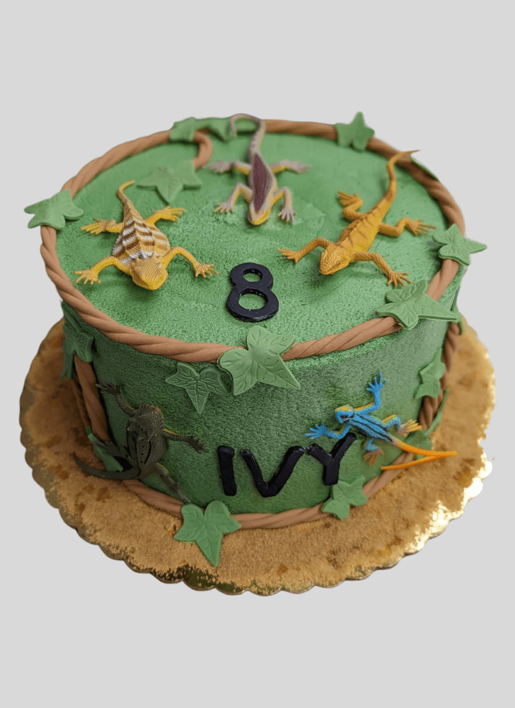 Comely Lizard Cake