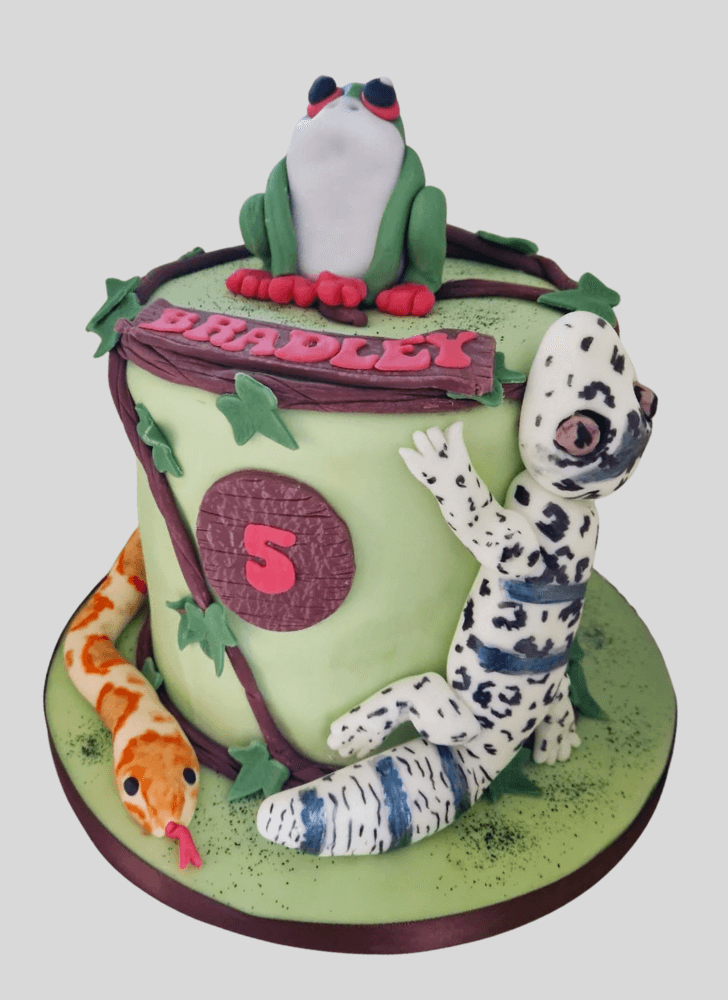 Excellent Lizard Cake